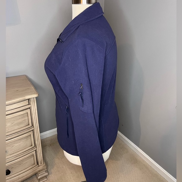 Columbia Fleece Jacket in Navy Size XL - Picture 2 of 7